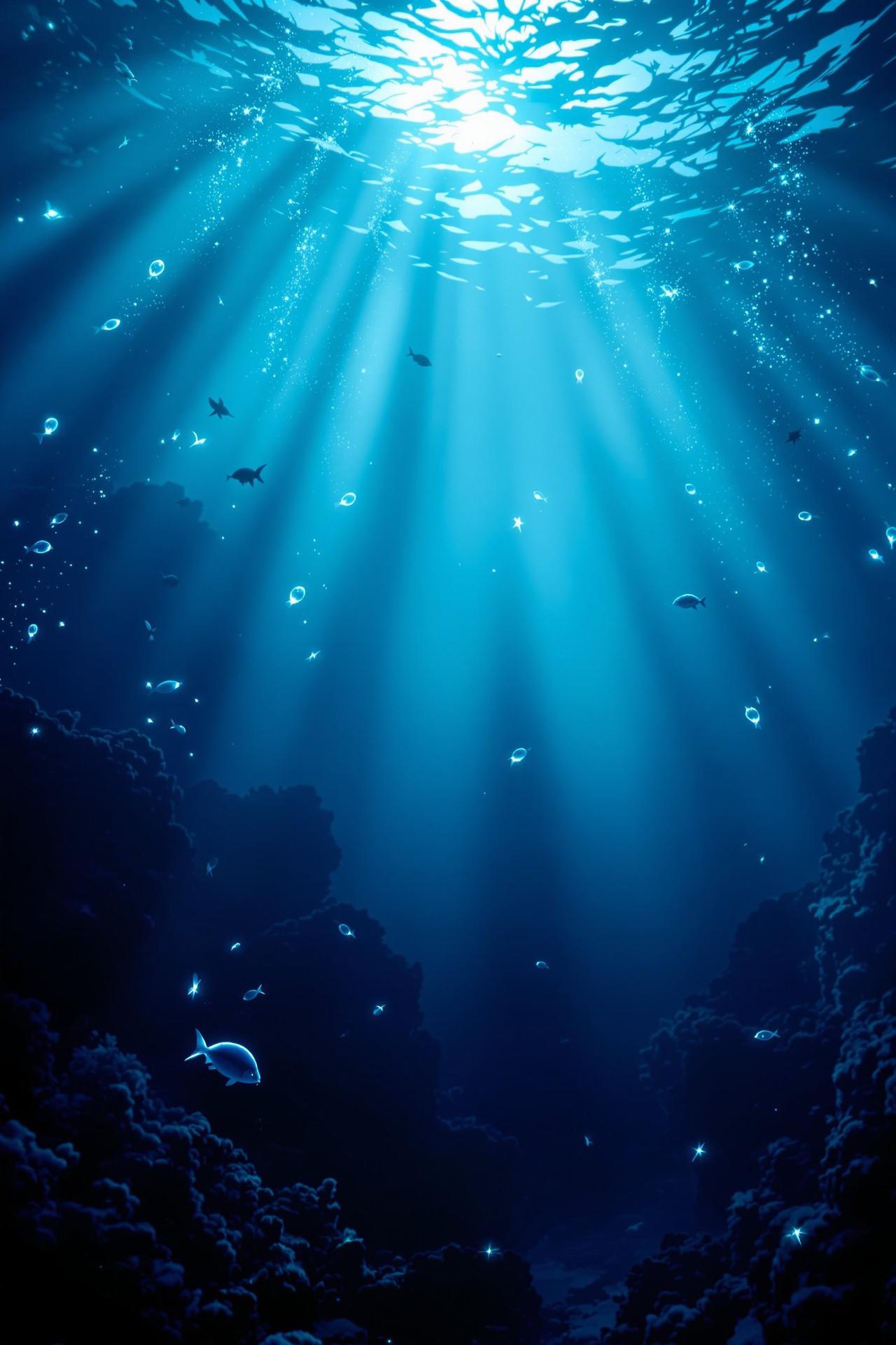 《深海探秘》 海报